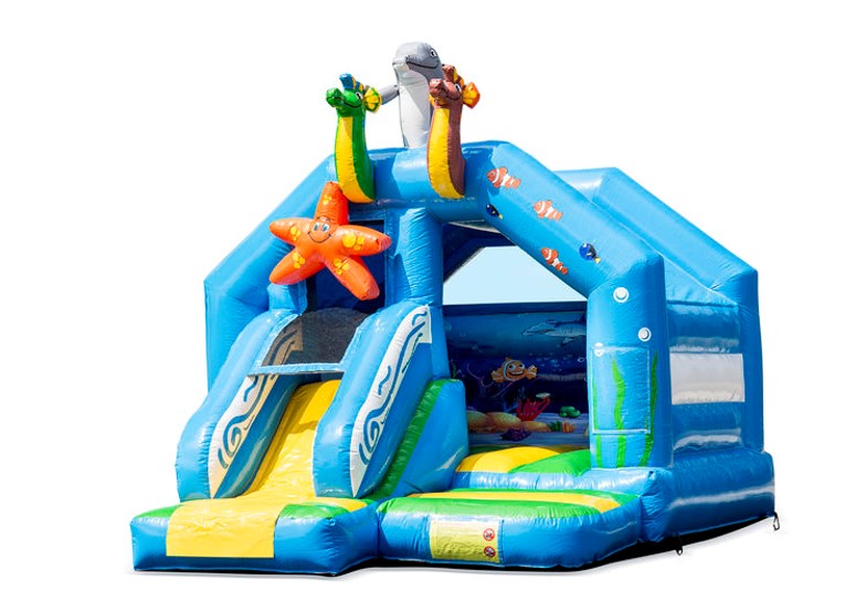 Hüpfburg Slide Combo Seaworld mieten